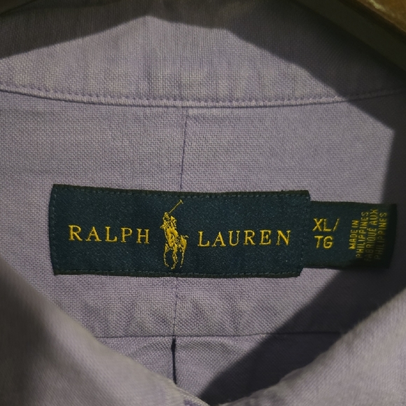 Ralph Lauren Lavender Long-Sleeve Shirt - Picture 2 of 4